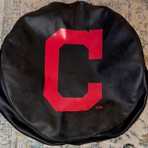 Cleveland Indians Tire Cover Standard Size Black C Logo
